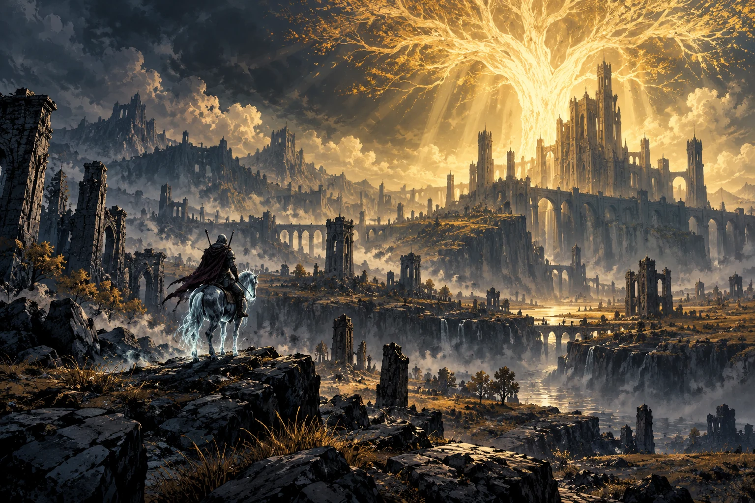Original illustration for Elden Ring