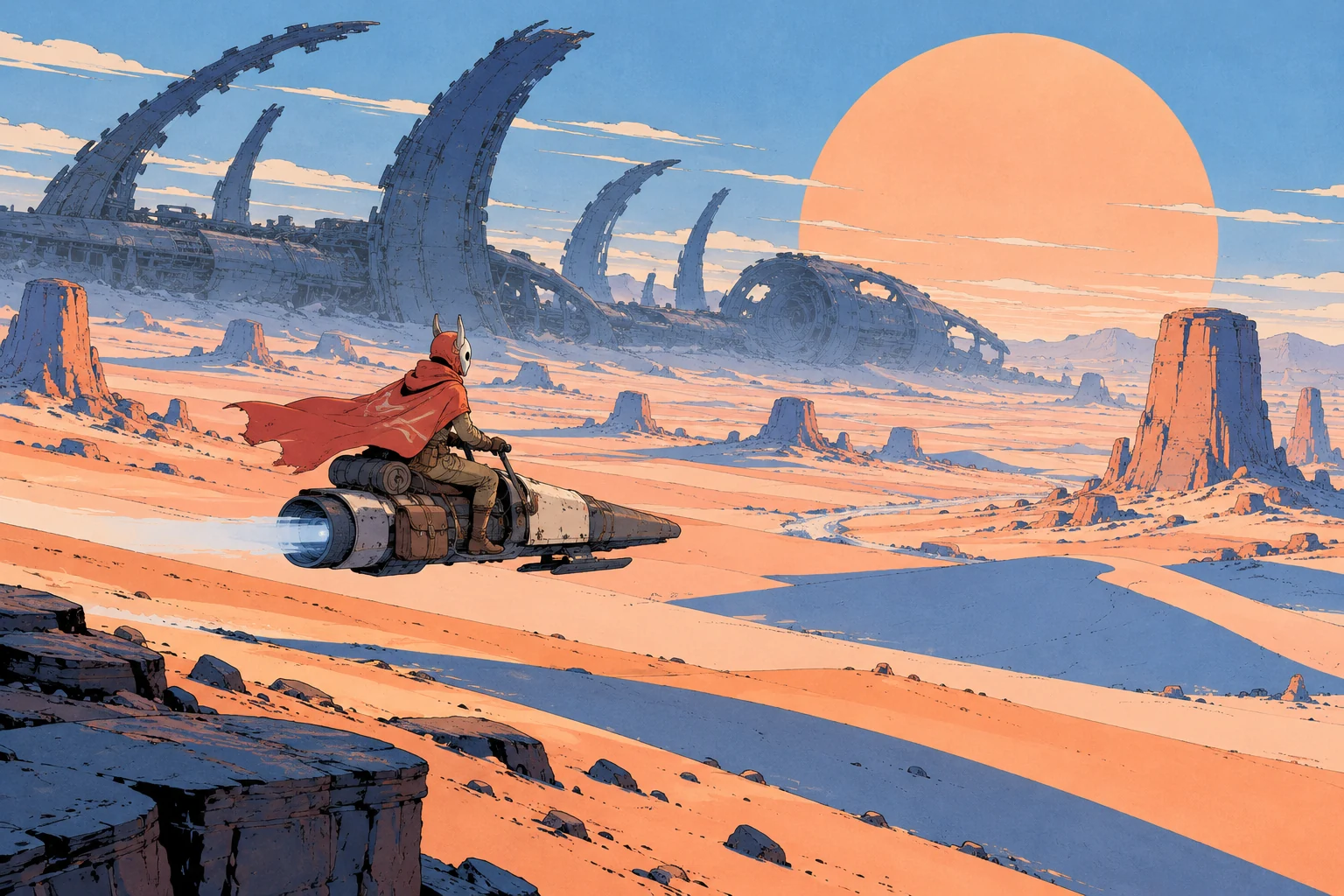 Original illustration for Sable